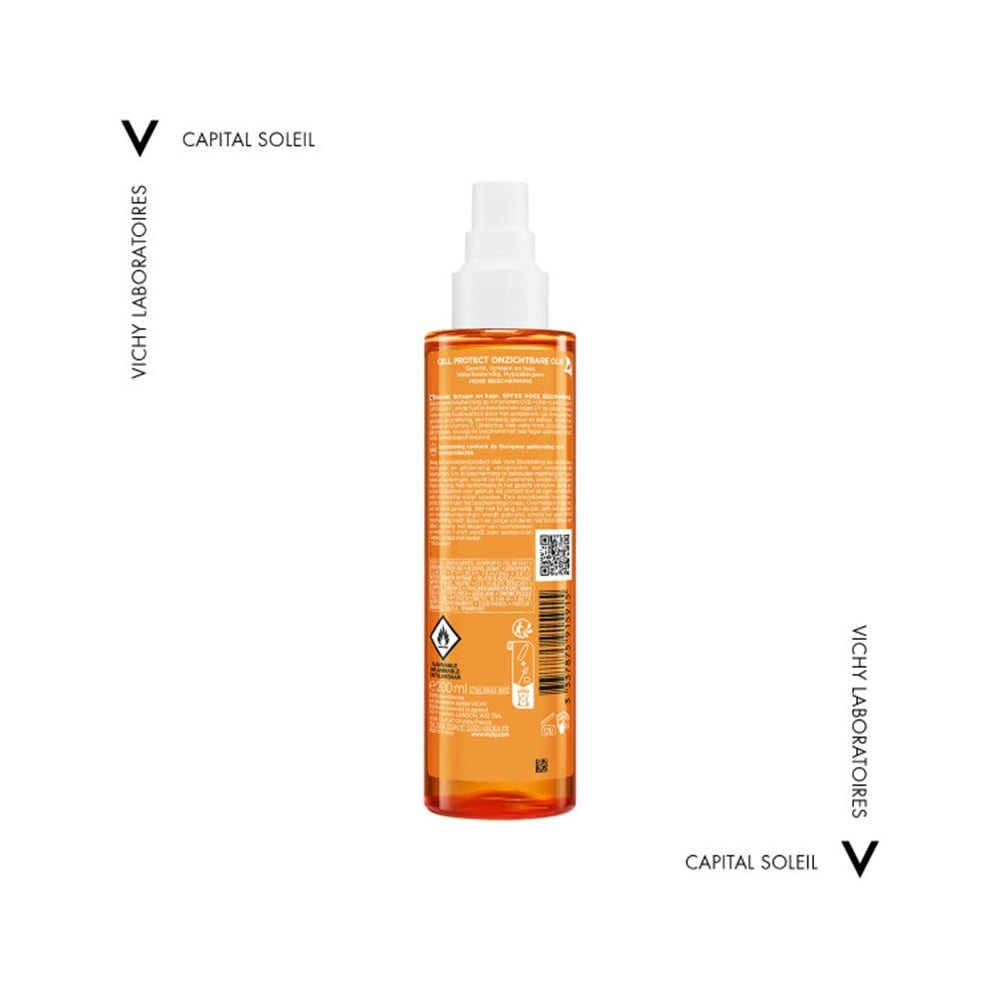 VICHY - CAPITAL SOLEIL Cell Protect Invisible Oil SPF30 - 200ml